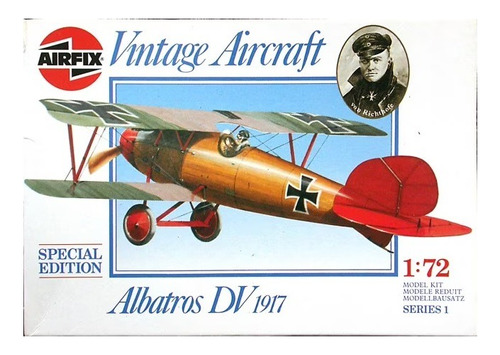 Ww I Albatros Dv 1917 1/72 Airfix 