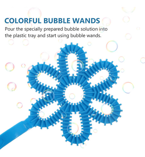 Juego De Herramientas Bubble Wands Bubble Wands, 20 Piezas