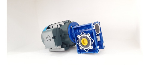Imagem 3 de 6 de Moto Redutor 1cv Redução 1:20 Motor Elétrico Trifásico