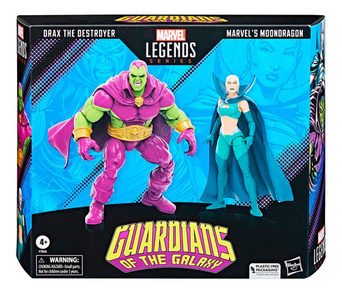 Drax The Destroyer & Marvel's Moondragon, Marvel Legends