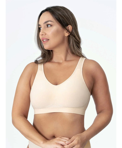 A Sujetador Moldeador Cómodo De Talla Grande Para Mujer