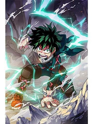 Kit Pintura Diamante 5d Para Niño Adulto My Hero Academia X