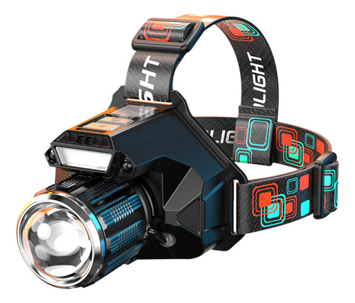 Lámpara De Minero B Strong Light Con Carga Frontal Outdo 200
