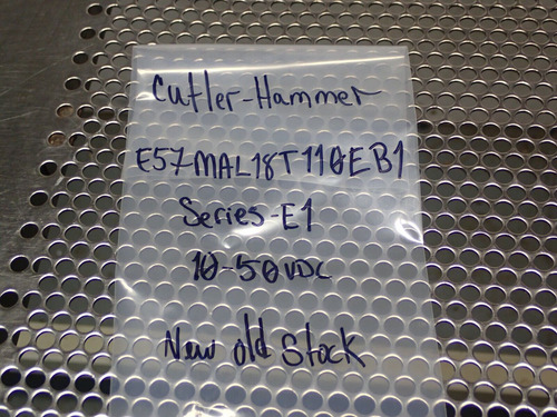 Cutler-hammer E57mal18t110eb1 Ser E1 Sensor 10-50vdc New Zza