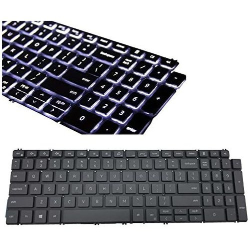 Teclado De Portátil Con Diseño Estadounidense Para Dell Insp