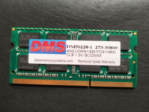 Memoria Ram Ddr3 4 Gb Dm50228-1 Para Portatil