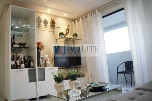Imagem 7 de 25 de 2422 - Apartamento Para Vender, Miramar, João Pessoa, Pb - 22524