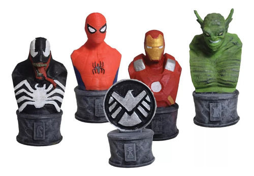 Novelty Ajedrez Marvel Edición A-1659 3d Artículo Colección