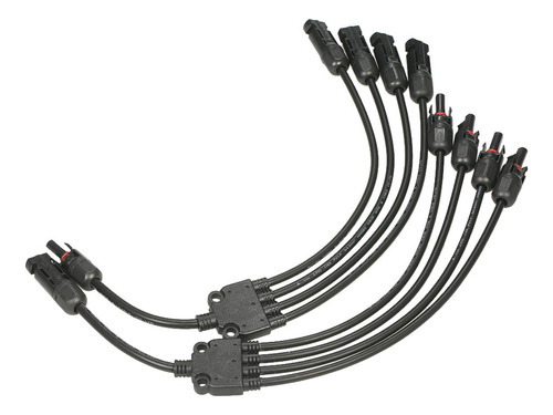 1 Par Y Rama Mc4 Conector Solar Adaptador Panel Cable