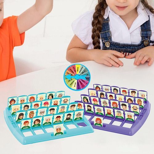 Juego De Adivinar Quién, Juego De Viaje, 96 Cartas