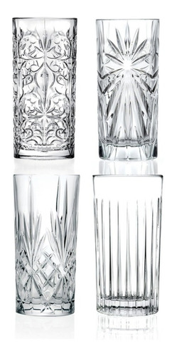 Set 4 Vasos Altos Mixology Rcr