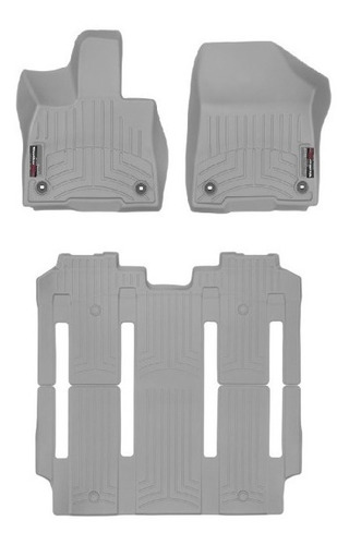 Imagen 1 de 3 de Tapetes Weathertech Sienna 2021+ - 1ra+2da/3ra Filas 7 Pax