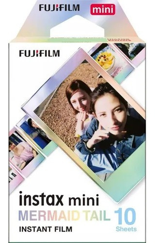 Fujifilm Cartucho Fuji Instax Mini Mermaid Tail (10 Hojas)