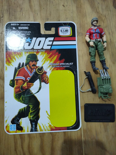 Gi Joe Sgt Bazooka 25 Aniversario 