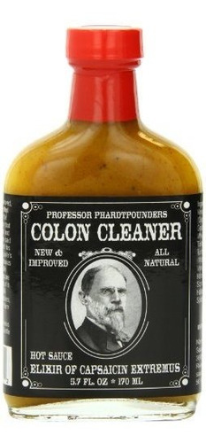 Profesor Phardtpounders Colon Limpiador Salsa Picante, 5.7 O