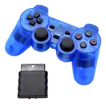 Comprar Control Inalambrico Con Vibración Compatible Con Ps2 Y Ps1