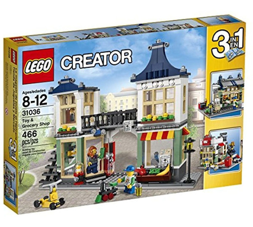 Lego Creator 31036 Tienda De Juguetes Y Comestibles, Juego D