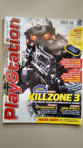 Revista Playstation 146 Killzone 3 Marvel Vs Capcom 3 E862