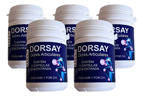 Kit 3 Unidades De Dôrsay Articulares 30 Capsulas Original Sem Sabor