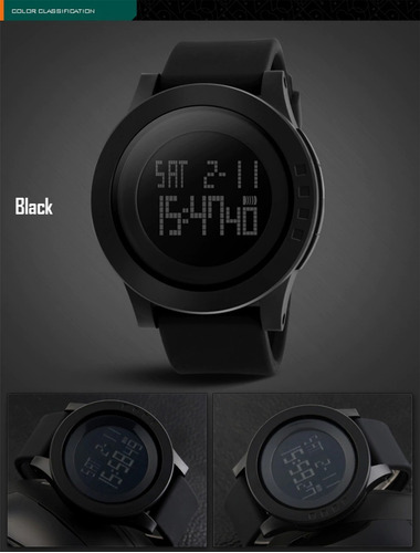 Imagen 4 de 4 de Reloj Skmei S Shock - Sumergible - Cronometro - Dual