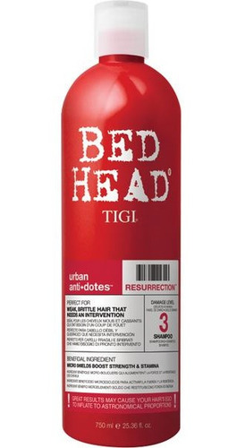 Shampoo Bed Head Resurrection 750 Ml