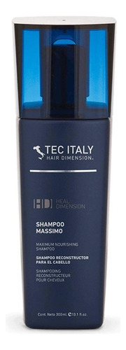 Shampoo Massimo Tec Italy 300ml Heal Dimension Reconstructor