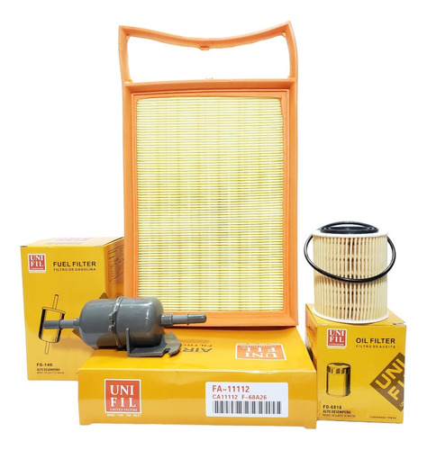 Kit De Filtros Fiat Palio Adventure 1.6 2014-2019 Aire Aceit