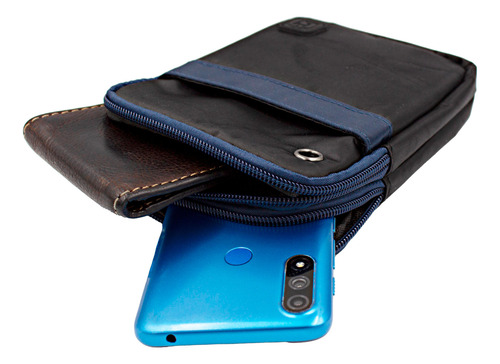 Bandolera Multiusos Porta Celular Bolsa Unisex Pequeña