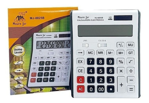 Calculadora De Mesa Mj-8825b