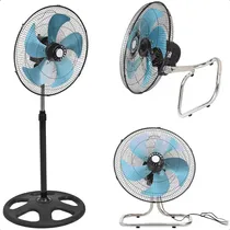 Comprar Ventilador 3 En 1 Industrial Ventilador Mural Aspas Metálicas Pedestal Okshop Ventilador Industrial Metalico Alta Potencia 3 En 1 Ventilador Verano Calor Alta Potencia Silencioso Pedestal Pared Muro