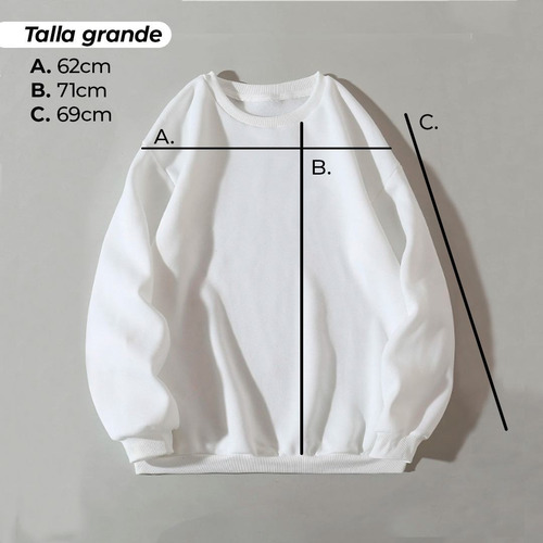 Sudaderas Para Sublimar Blancas 100% Poliester 2pz
