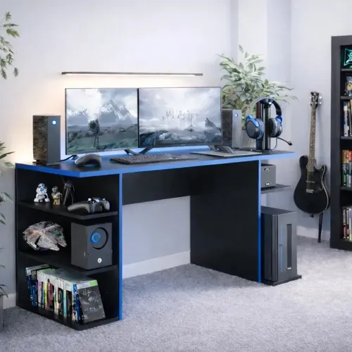 Mesa Gamer Retrátil P/ Computador Pc Notebook Quarto
