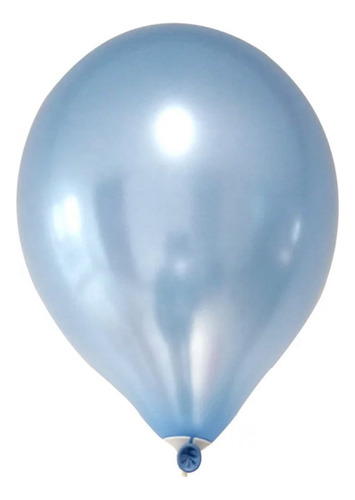 8 Globo Metalicos Transparente Confeti Glitter Decoracion