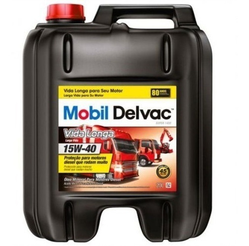 Aceite Mobil Delvac 15w40 X 20 Lts Mercedes Benz - Check Oil