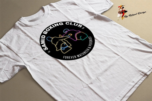 Remera Samid Boxing Club Meme Vs Mauro Viale Logo Art