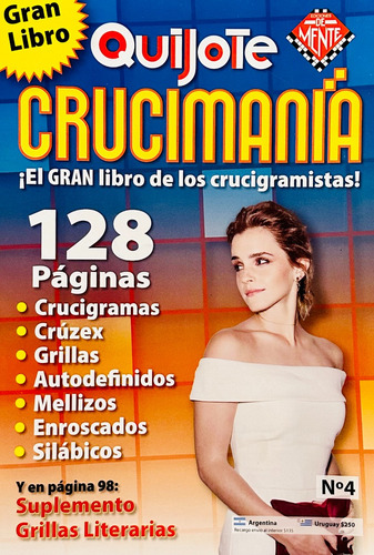 Quijote Crucimanía Gran Libro N° 4 - 128 Paginas