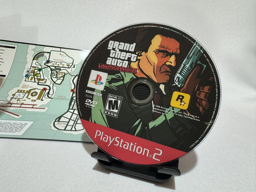 Gta Liberty Stories Pt Br Com Pôster Para Ps2