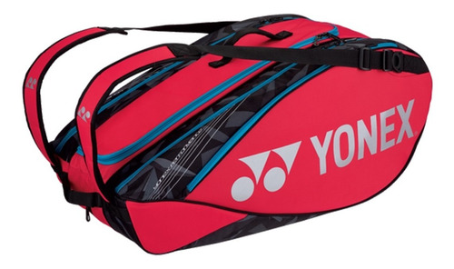 Raquetero Yonex Pro Raquect Bag 9pcs Tango Red Vcore