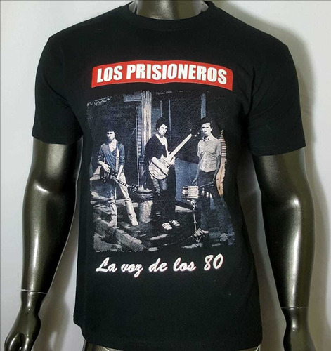 Polera Estampada Los Prisioneros La Voz De Los 80 