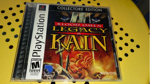 Playstation Blood Omen Legacy Of Kain Collectors Edition 