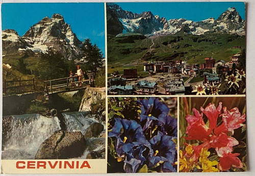 Antigua Postal Cervinia Italia P0095