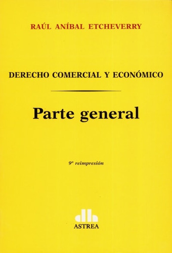 Libro Derecho Comercial Y Económico