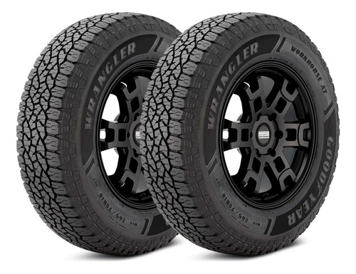 Kit 2 Pneus 255/50r20 Goodyear Wrangler Workhorse At 109t Índice de velocidade T