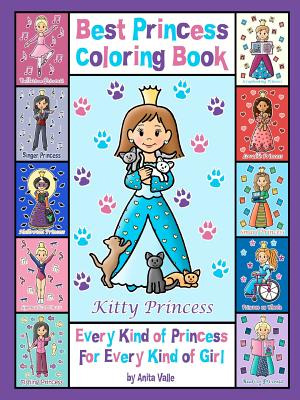 Libro Best Princess Coloring Book - Valle, Anita