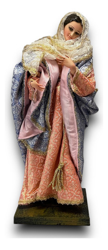 Virgen María Para Vestir Articulada De Brazos Y Piernas 40cm