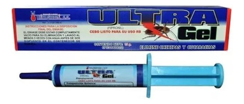 Ultra Gel Cebo Insecticida Cucarachas Y Chiripas 15 Gr