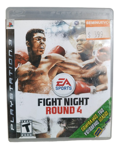 Fight Night Round 4 Play Station 3 Ps3 (Usado)