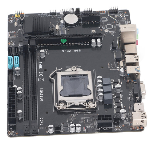 Placa-mãe Lga1150 B8h H81 Computador Com Canal Ddr3 Duplo