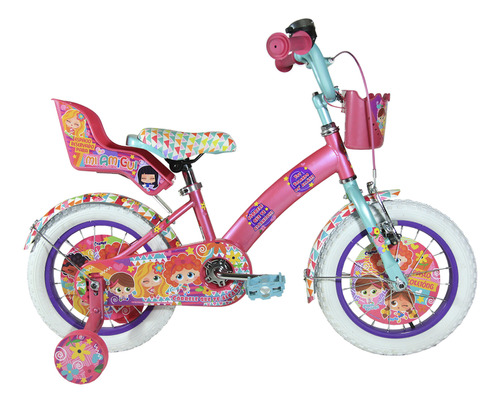 Bicicleta Distroller Benotto Chamoy Rodada 14 Niña 1 Velocid