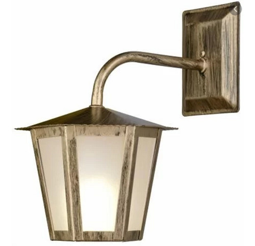 Kit C/ 13 Arandela Externo Interno Sextavado L1b Ouro Velho